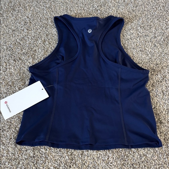 Lululemon Nulux Racerback cropped run tank NWT - Picture 4 of 5